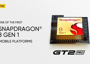 Yes, the flagship Realme GT 2 Pro will also run on the Snapdragon 8 Gen1 processor