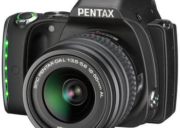 Зеркалка Pentax K-S1 всех цветов радуги со светодиодной иллюминацией
