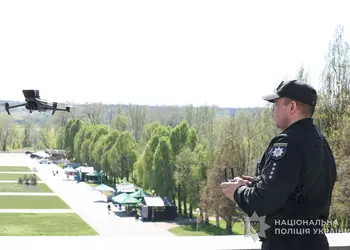 В Запорожье полицейские будут патрулировать город с дронами DJI Mavic 3