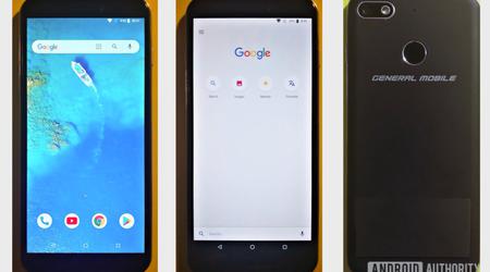 General Mobile 8 Go: smartphone of the Turkish manufacturer on Android Go