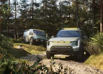 Kia представила электромобили ADVNTR и WKNDR для путешествий по бездорожью и кемпинга