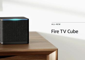 Amazon Fire TV Cube: 4K media player with Alexa and Wi-Fi 6E for $124 ($15 off)