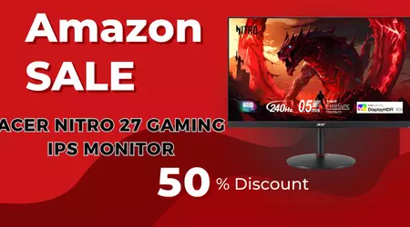 Acer Nitro 27 Gaming IPS Monitor - Now $200 Off! Amazing Deal!