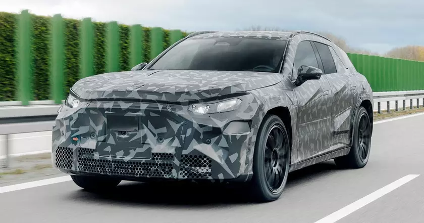 Электрические амбиции: первые взгляды на Mercedes-AMG EV SUV