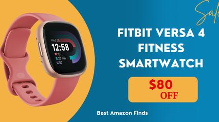 Fitbit Versa 4 Fitness Smartwatch with an $80 Discount!