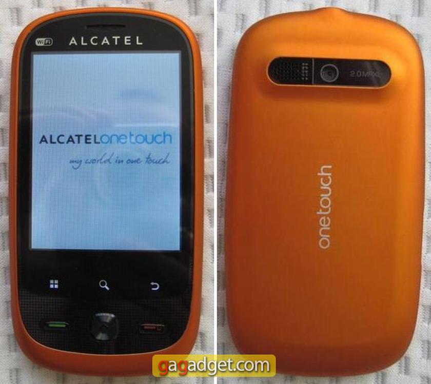 Alcatel one touch раскладушка разборка