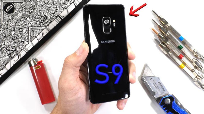 Samsung Galaxy S9 прошел тест на прочность