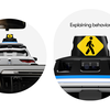 Waymo har utviklet et system for visuell kommunikasjon mellom ubemannede biler og mennesker.-4