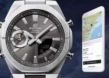 Casio запускает новые модели Edifice ECB-S10D в Великобритании