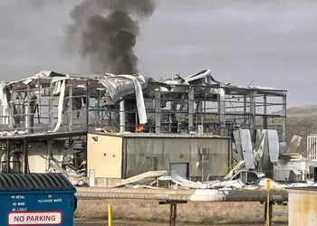 В США взорвался завод, который производил межконтинентальные баллистические ракеты