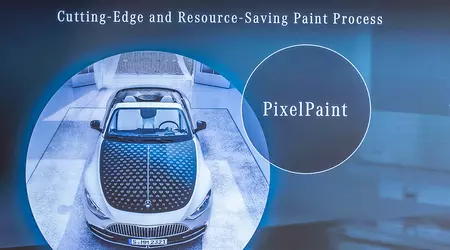 Mercedes-Benz запускає метод фарбування автомобілів PixelPaint - аналог струменевого друку для індивідуальних замовлень