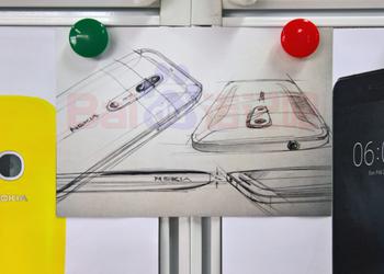 Эскиз флагмана Nokia с двойной камерой Zeiss