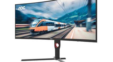 AOC CU34G3X: 180Hz curved 34-inch 2K display monitor for $411