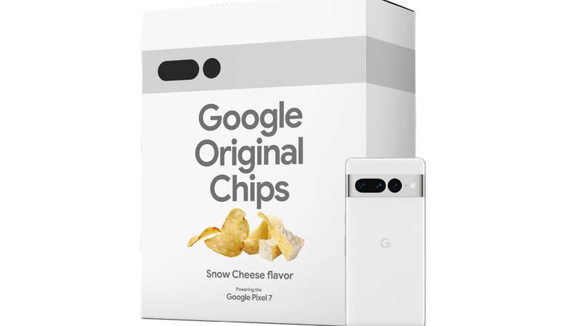 Google выпустил эксклюзивные чипсы со «вкусом» Pixel 7 и Pixel 7 Pro
