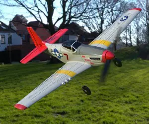 VOLANTEXRC RC Airplane, Warplane P51 Mustang