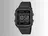 Casio introduced the digital watch W-221H-1BV with autonomy up to 10 years