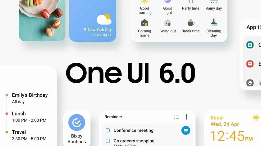 18 смартфонов Samsung получили стабильную прошивку One UI 6.0 с операционной системой Android 14