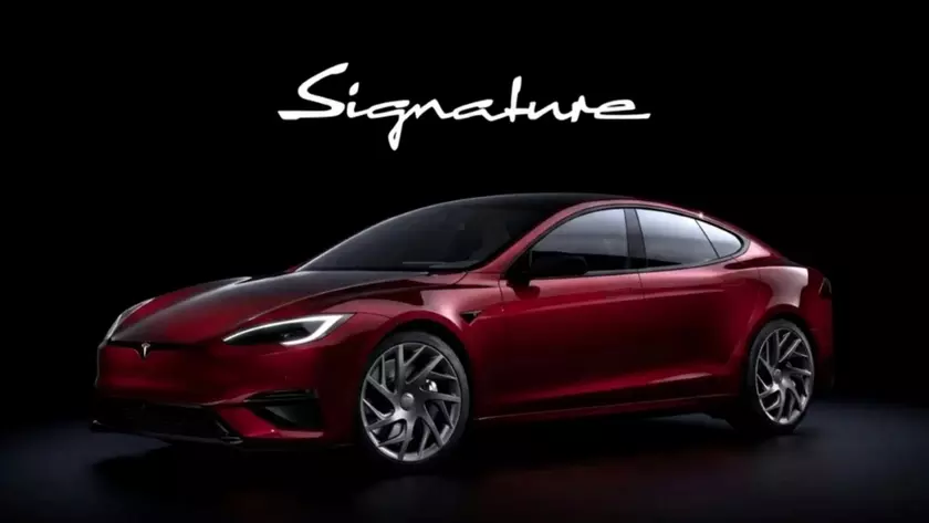 Золотые тормоза Tesla Model S Signature Edition