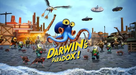 На всіх платформах вийшов Darwin’s Paradox! — яскравий екшен-платформер про пригоди милого Восьминога