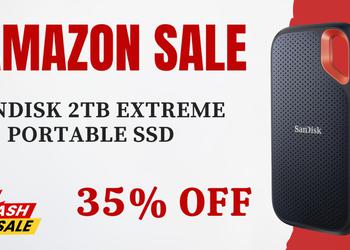 SanDisk 2TB Extreme Portable SSD - Limited $70 Discount! Big Deal!