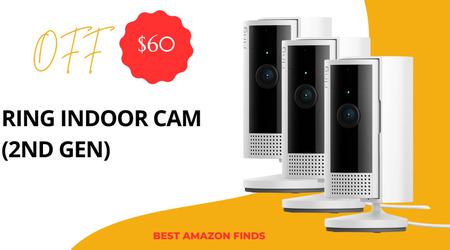 Ring Indoor Cam (2nd Gen) -  Buy with a $60 OFF Now!