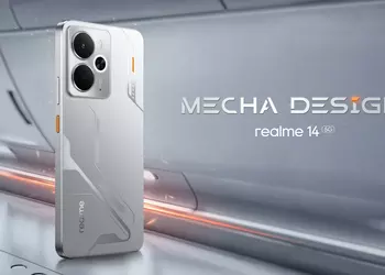 Компания Realme раскрыла детали нового смартфона Realme 14 5G с дизайном Mecha
