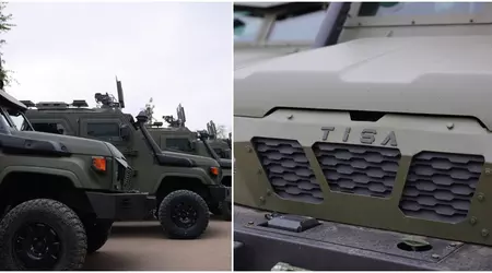 New Ukrainian armoured vehicles UAT-TISA have already been delivered to the Defence Forces