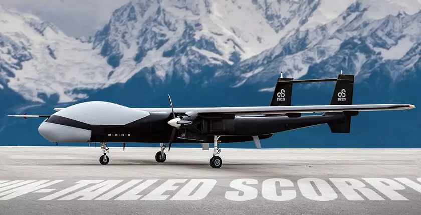 Китай существенно улучшил ударный дрон Scorpion A – беспилотник может нести больше авиационных ракет и бомб