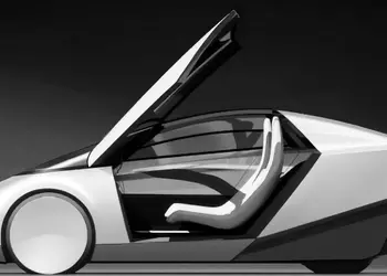 Два сиденья, дверь-крыло и никаких лазерных датчиков: Bloomberg раскрыл первые детали роботакси Cybercab от Tesla