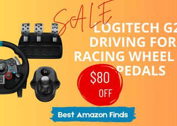 Logitech G29 Driving Force Racing Wheel and Pedals - Now $80 Off Limited Time Deal!