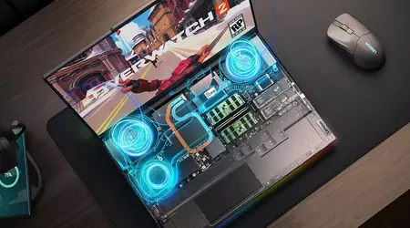 Lenovo has unveiled an unusual gaming laptop Legion 9i with GeForce RTX 4090 and the world's thinnest liquid cooling system