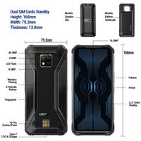 IP68 DOOGEE S95 Pro Helio P90 Octa Core 8GB 128GB 48MP Cam Android 9.0 Modular Rugged Mobile Phone 6.3inch FHD Display 5150mAh