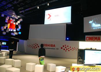 Павильон Toshiba на выставке IFA 2010 своими глазами