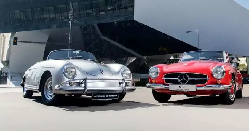 Porsche, BMW и Mercedes-Benz