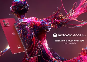 Motorola unveiled the Edge 30 Fusion smartphone in Viva Magenta, which Pantone called the color of 2023