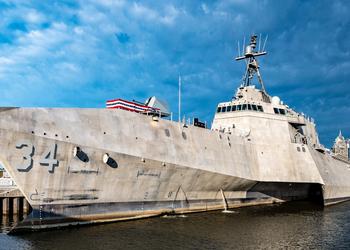 The US Navy has commissioned the new Independence-class littoral combat ship USS Augusta