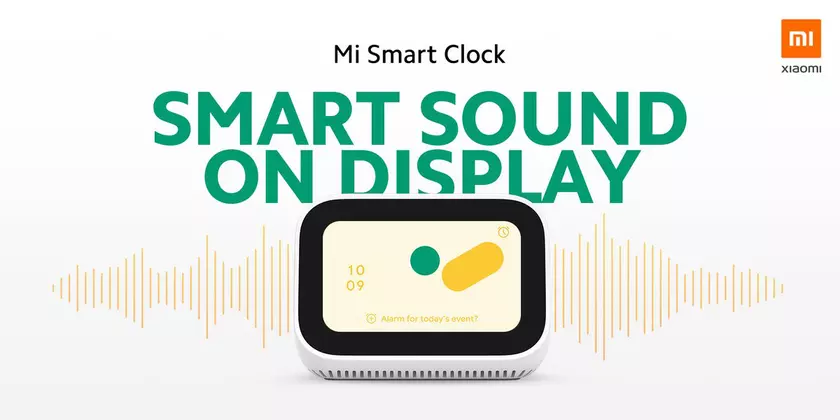 Xiaomi представила Mi Smart Clock: умный дисплей со встроенным Google Assistant и Chromecast за 49 евро