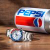 Логотип Pepsi на Seiko Diver