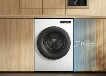 Xiaomi Mijia Drum 10Kg Ultra-Thin: машина, которая умеет прятаться и управлять светом