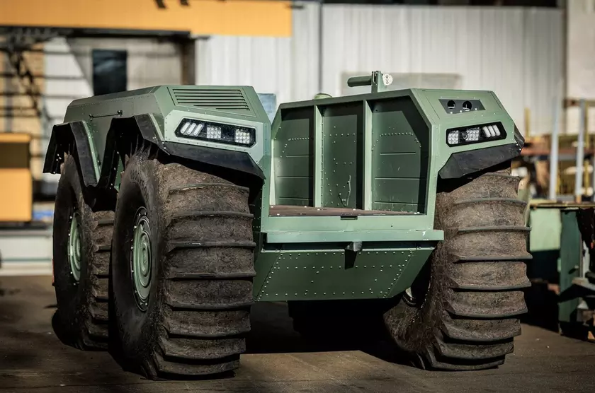 Встречайте AMPHIBIOUS: автономный UNEX UGV на воде и суше