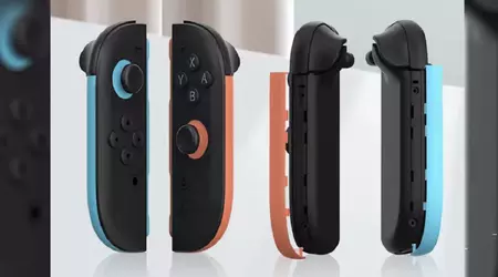 Unofficially, but on sale now: the Joy-Con controllers for Nintendo Switch 2 have received interchangeable coloured pads
