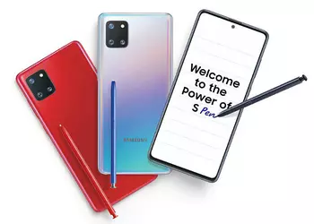Following the Galaxy S21 FE: Samsung started updating the Galaxy Note 10 Lite to Android 13 (One UI 5.0)