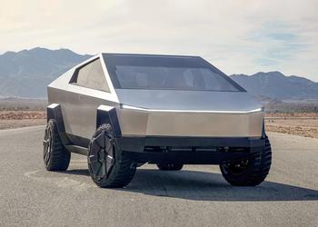 Илон Маск анонсировал новую версию Tesla Cybertruck — с четырьмя моторами и режимами танка и краба
