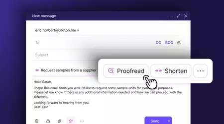 Proton Mail випускає Scribe: безпечний штучний інтелект для написання електронних листів
