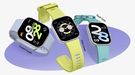 La Redmi Watch 4, dotée d'un écran AMOLED, d'un GPS et d'une autonomie allant jusqu'à 20 jours, a fait son apparition sur le marché mondial.