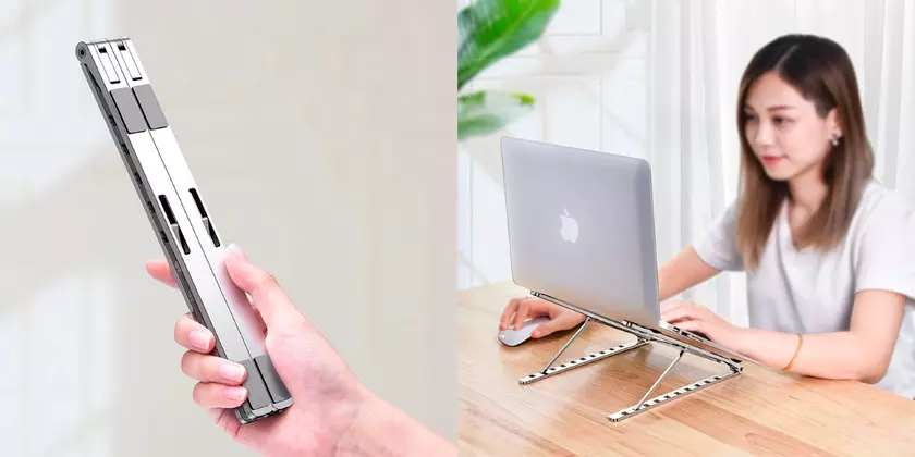 Marsgine Laptop Stand: портативная алюминиевая подставка для ноутбука