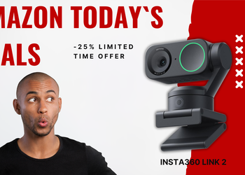 Insta360 Link 2 Smart Webcam – Save 25% Today!