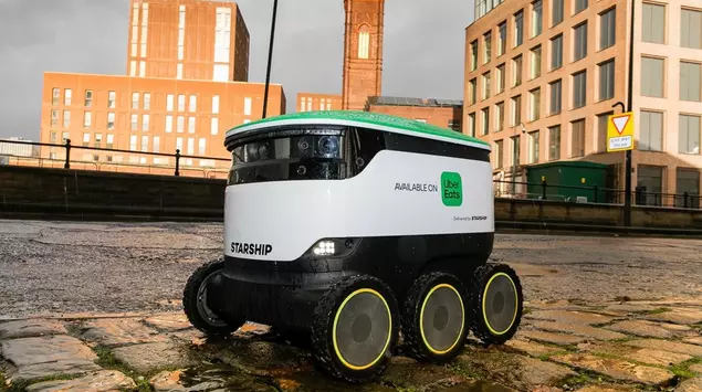Starship's delivery robots were chased out ...