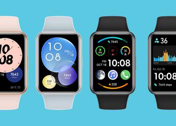 Huawei Watch Fit 2 начали получать новую прошивку на глобальном рынке