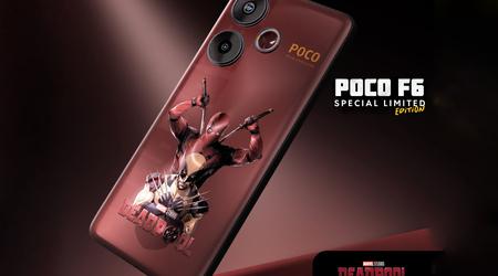Для фанатів фільму "Дедпул і Росомаха": Xiaomi представила POCO F6 Deadpool Limited Edition